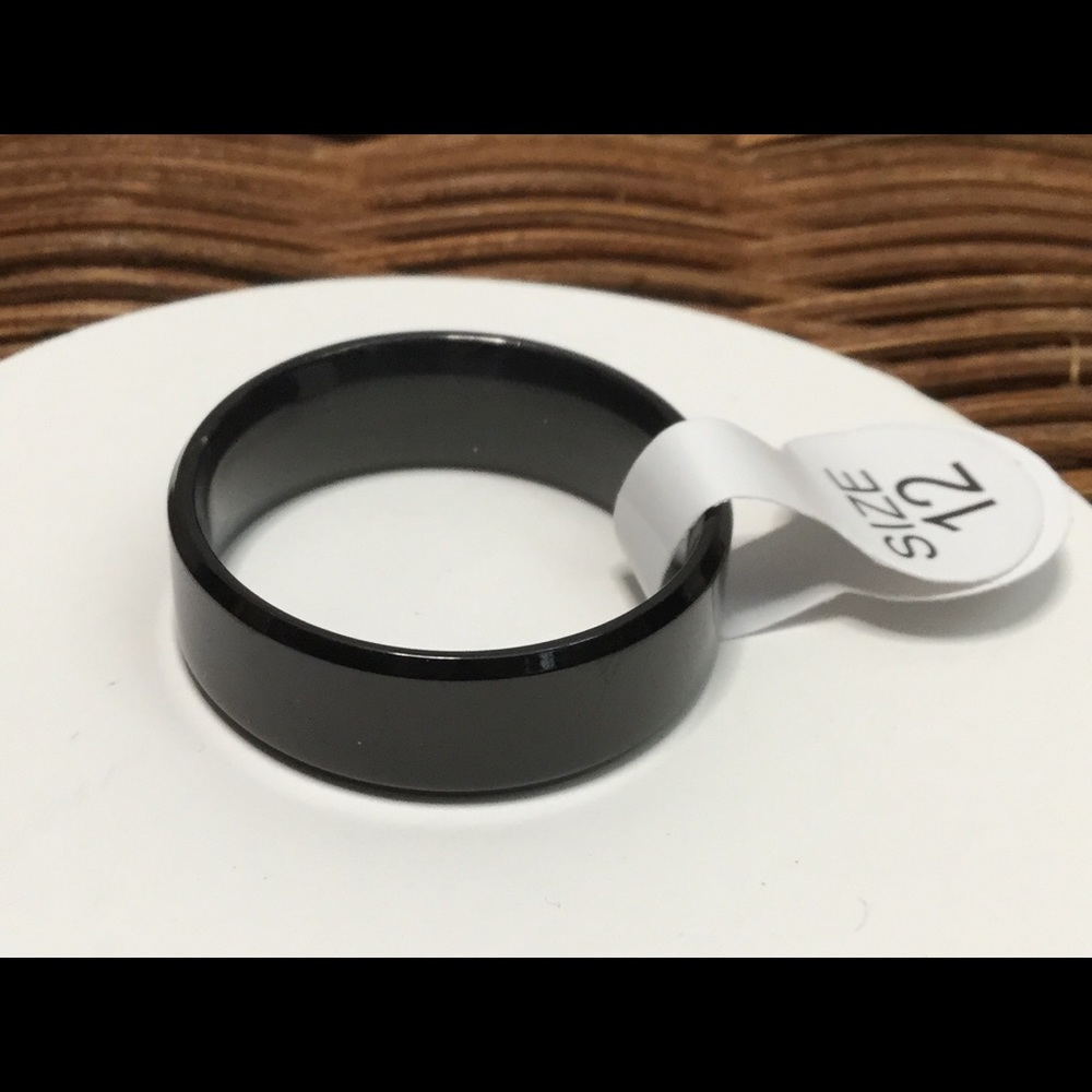 💥Sale💥Stainless Steel Ring, Black,last one sz 6